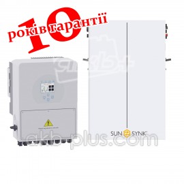 Комплект резервного питания SUNSYNK 5,5кВт/ SUNSYNK LiFePO4 51,2В 5,12кВт Комплект резервного питания SUNSYNK 5,5кВт/ SUNSYNK LiFePO4 51,2В 5,12кВт